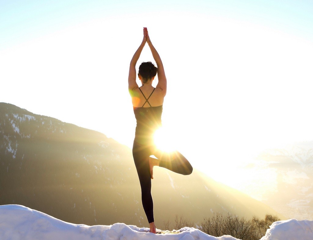 Meditation Sun Girl